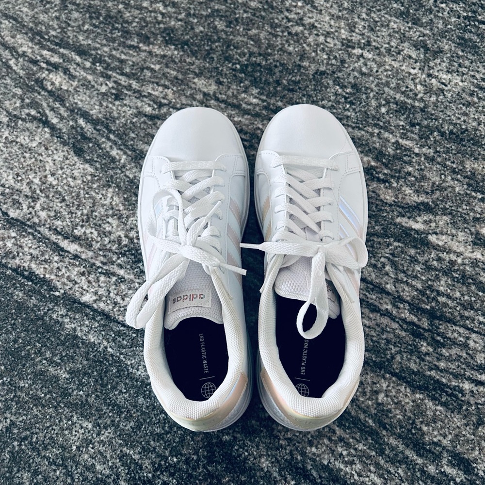 Adidas Classic White Trainers